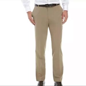 Van Heusen straight leg tan dress pants‎ size 36/30